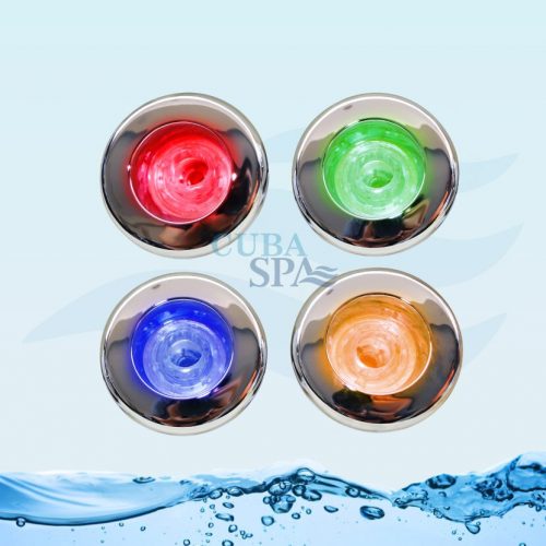 JET HIDRO LEDS MOV. EN ABS CROMADO (F. MANUAL 6 COLORES) (1X1/2)» «LG»