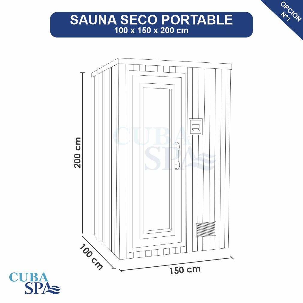 Sauna Seco Portable modelo: YD-8150