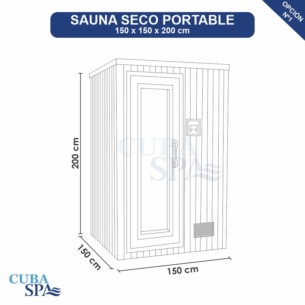 Sauna Seco Portable modelo: YD-8151