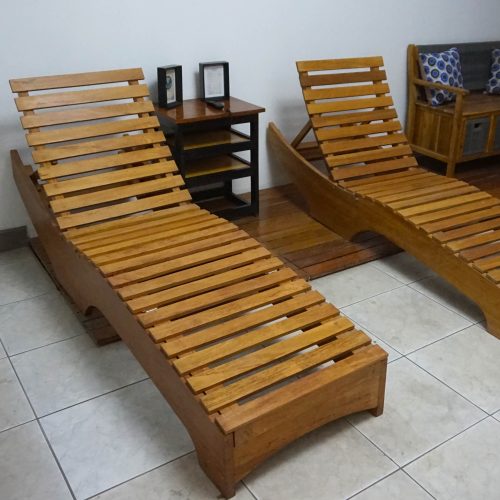 Tumbona de Madera Huayruro 200 X 70 cm