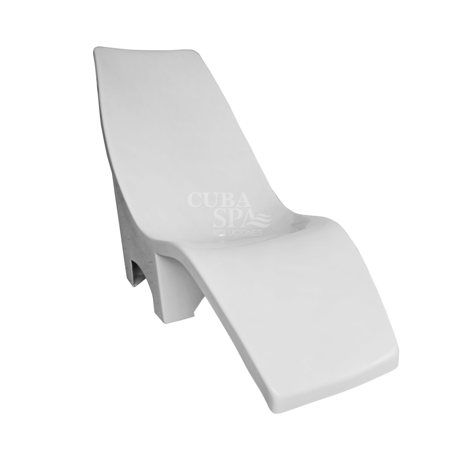 Tumbona de Fibra de vidrio | no sumergible al agua - Imagen 3