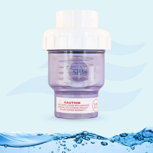 Válvula Check 2″ PRAHER Traslucida una unión