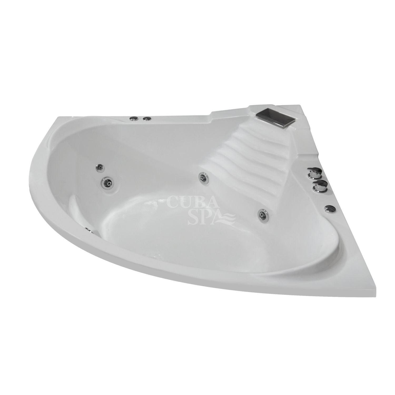 Tina Hidromasaje Esquinero - ATLAS 150*150*42 - Imagen 2