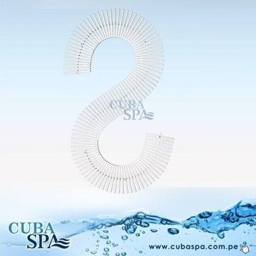 CANALETA FLEXIBLE PARA PISCINAS (200 x 26 )mm EMAUX