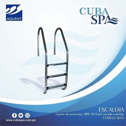 Escaleras en acero inoxidable Astral