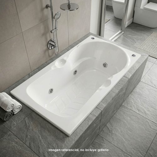 Tina Hidromasaje Rectangular – BAMBINA III 151 X 82