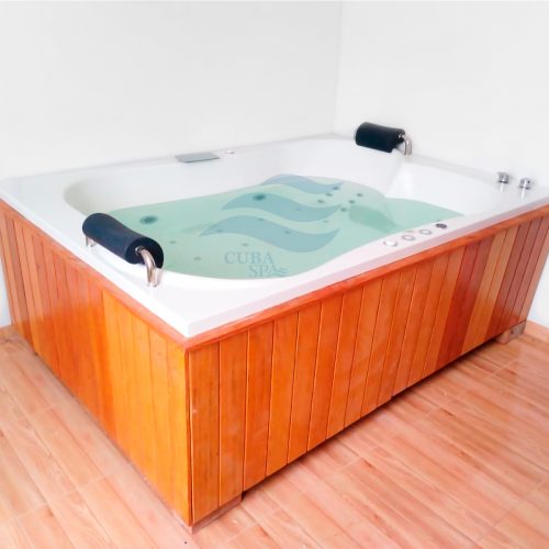 Deck de madera – rectangular