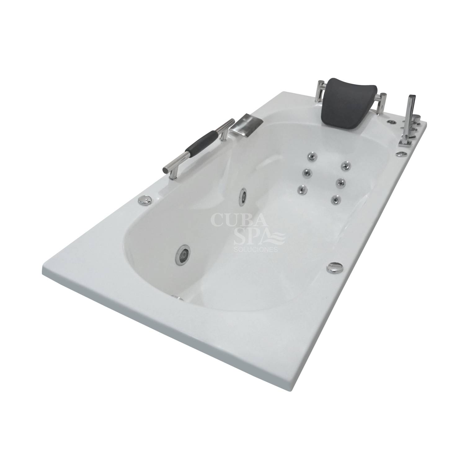 Tina Hidromasaje Rectangular - BURNEY 168*75 - Imagen 5