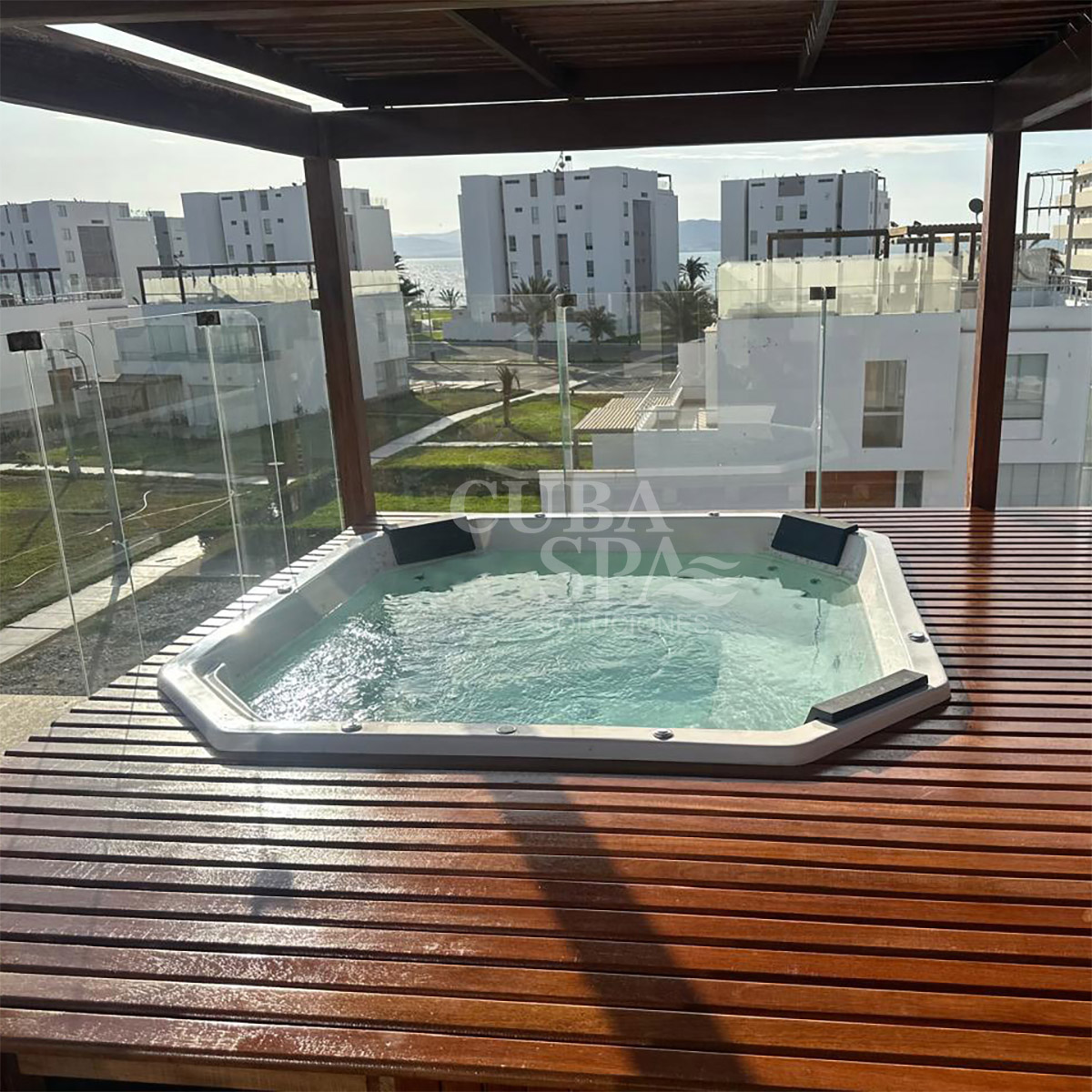 Tina Hidromasaje Spa - SUPER SPA 2.13*2.13