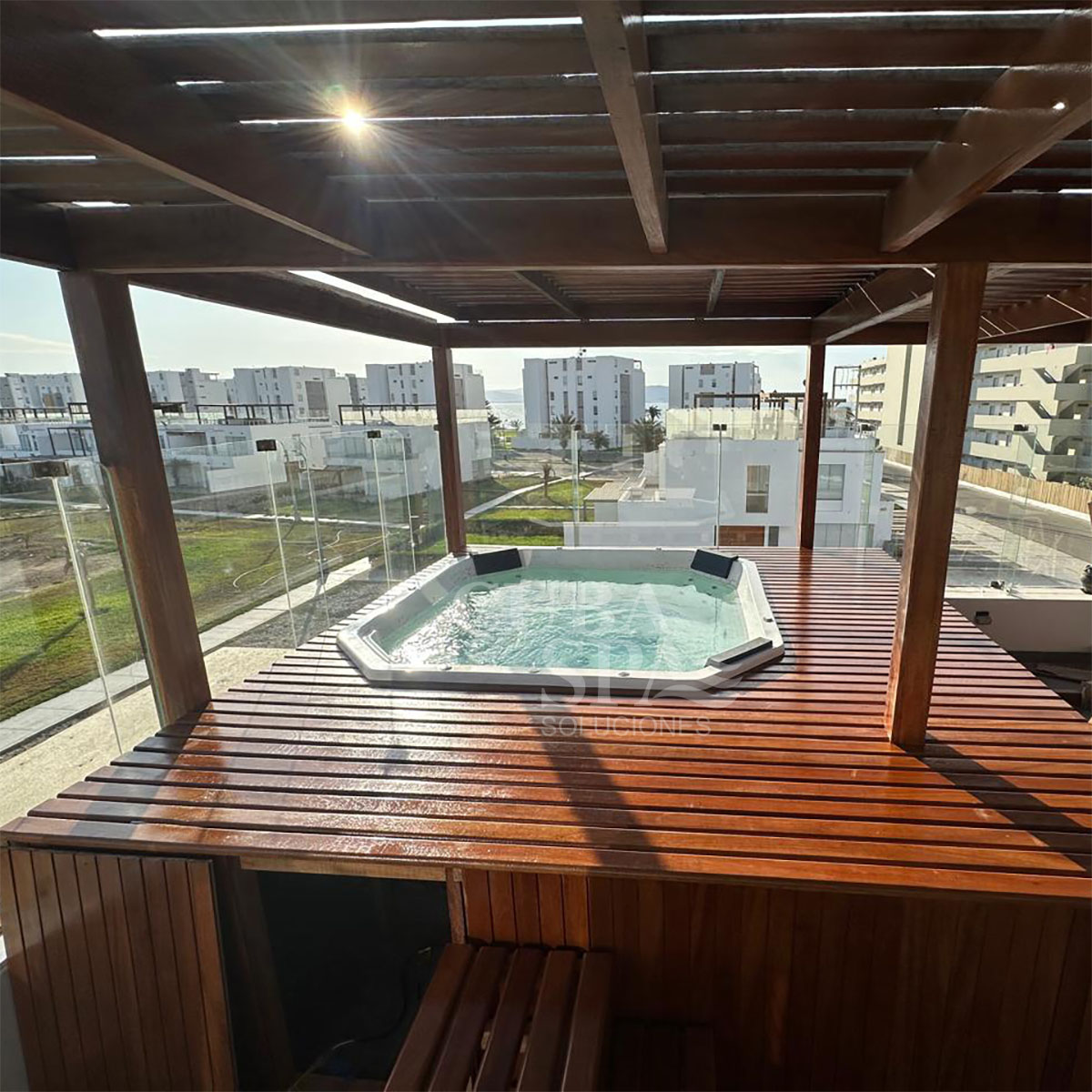 Tina Hidromasaje Spa - SUPER SPA 2.13*2.13 - Imagen 5