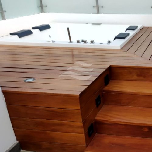 Tina Hidromasaje Spa – MINIMALISTA VI 2.00*1.80