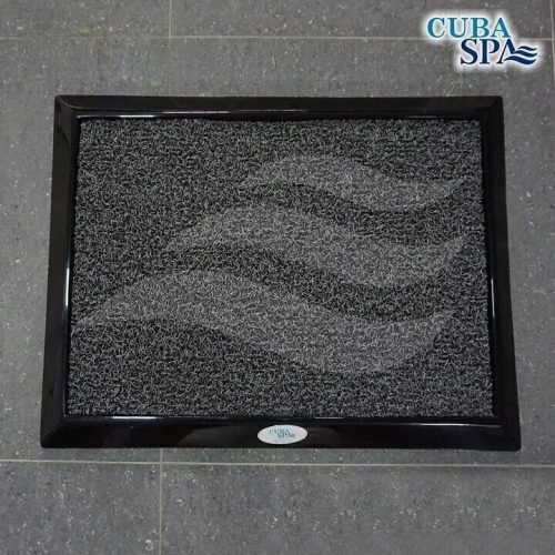 PEDILUVIO NEGRO 69*49*5cm | FIBRA DE VIDRIO