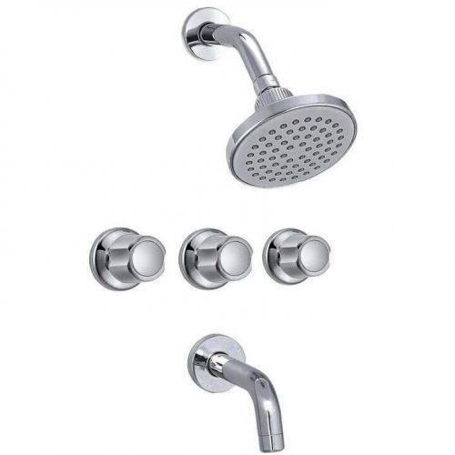 Mezcladora de ducha tina pico minimalista-  Vainsa