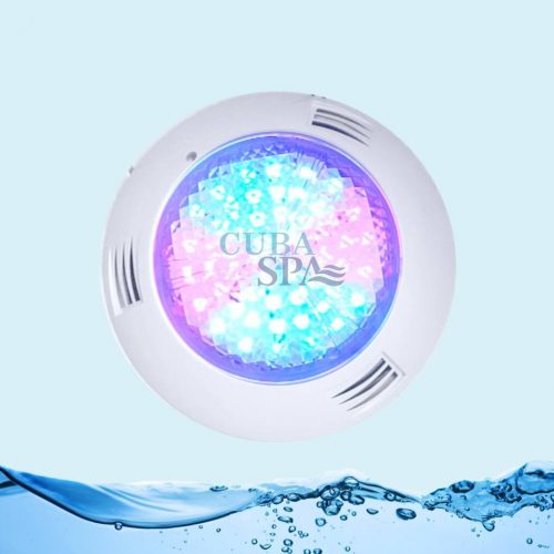 Reflector LED LASWIM de 18W, 12V Adosable – Colores