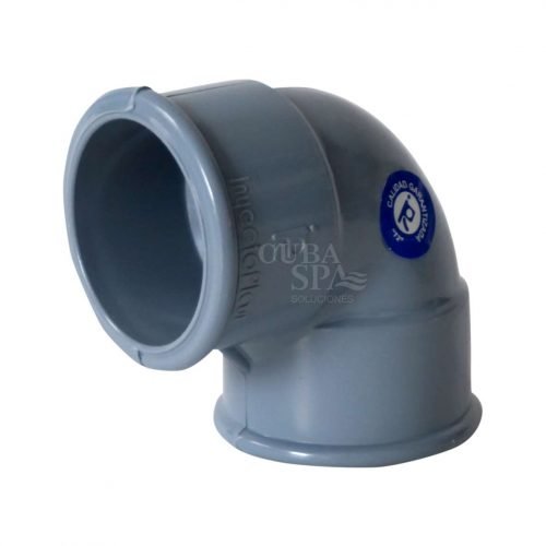 CODO 90 X 1 1/2″ S/P AGUA (CL)