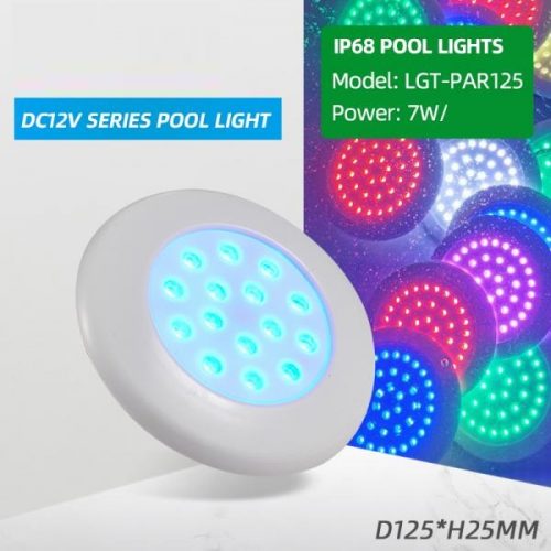 Reflector Ultra-Adosable para Piscina de 7w BLANCO Ø 125 mm