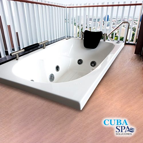 Tina Hidromasaje Rectangular – STANDAR 1.40*0.75