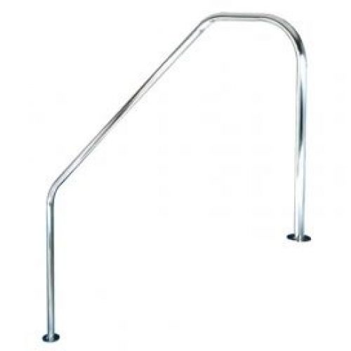 BARANDA DE ACERO INOXIDABLE 60 3 CURVAS