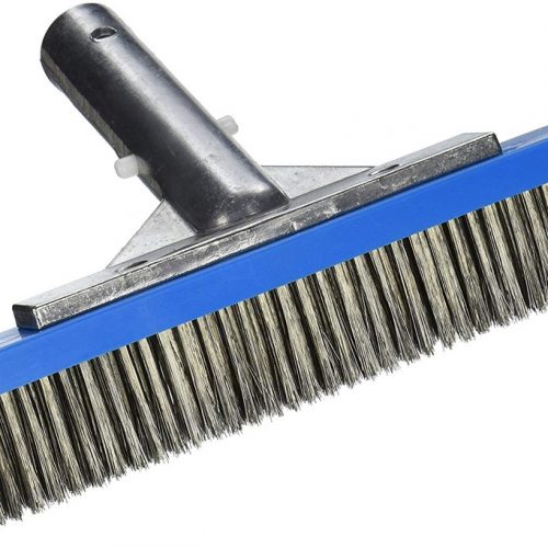 CEPILLO DE ACERO CON MANGO METALICO 9  PENTAIR