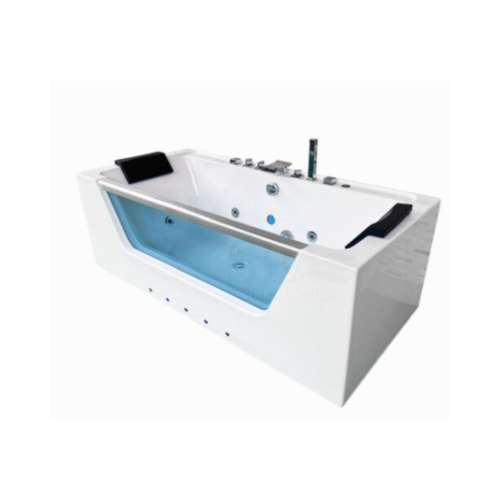 Tina Hidromasaje Rectangular – Brisa 1.70*0.80*0.58
