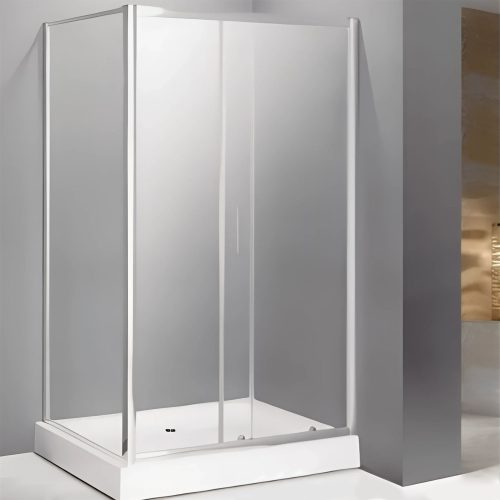 PUERTA DE VIDRIO ESQUINERA – 1.20(Frontal)*0.80*180