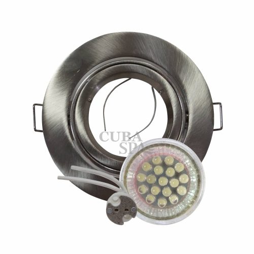 Foco led para sistema de cromoterapia rojo 220v