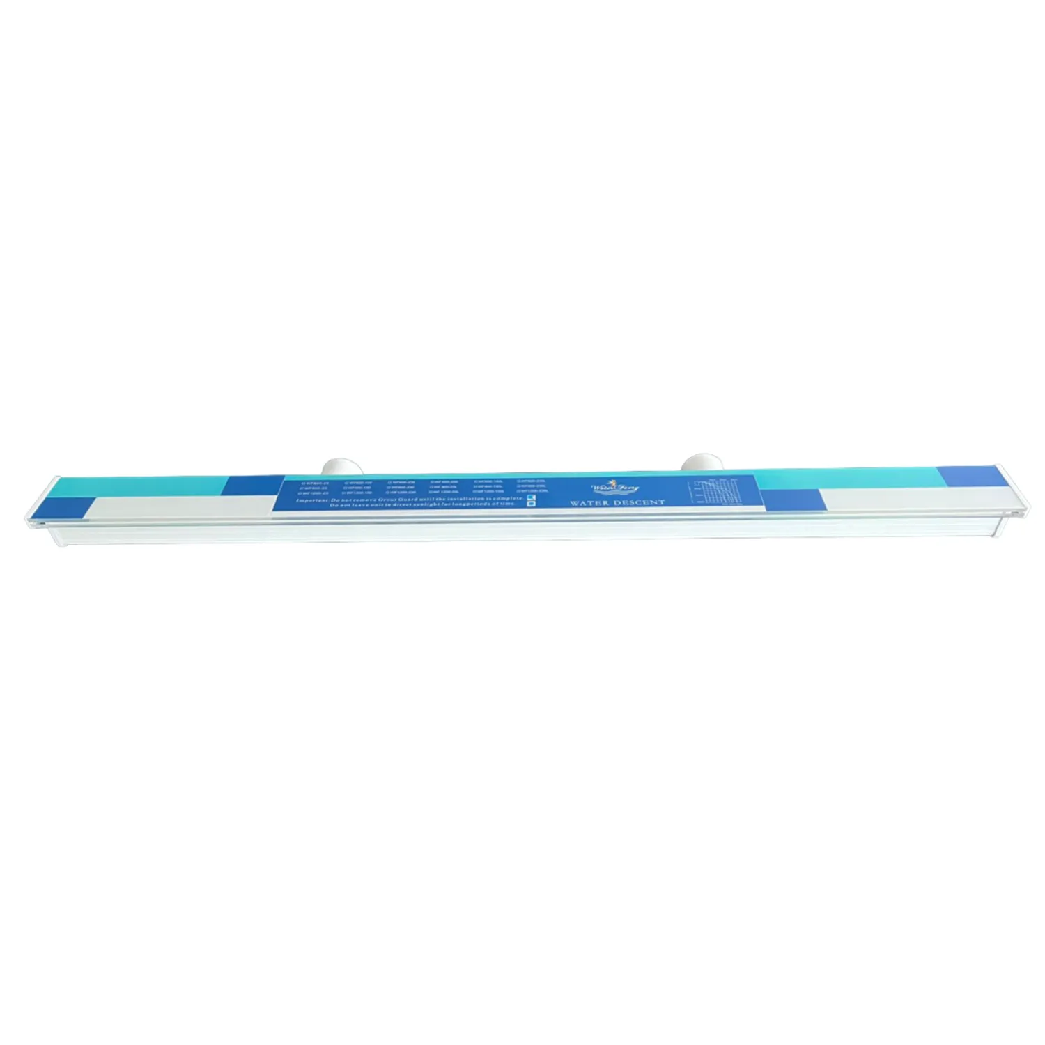 CASCADA, CORTINA EN ACRILICO CON LED L:1200mm RGB 17W CONEXION: 1.5" (2 INGRESOS)