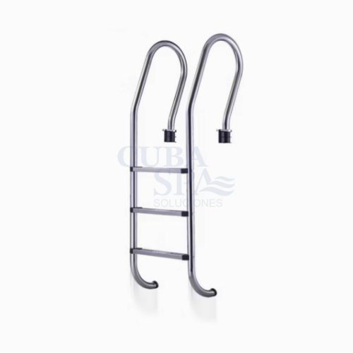 ESCALERA DE ACERO INOX. DE 3 PASOS ANTIDESLIZANTES (WL-SF203)