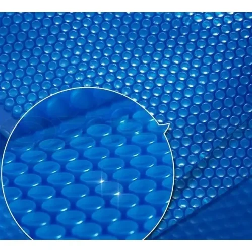 COBERTOR FLOTANTE PARA PISCINA AQUASOL AZUL TRANSLÚCIDO 5MM x m2