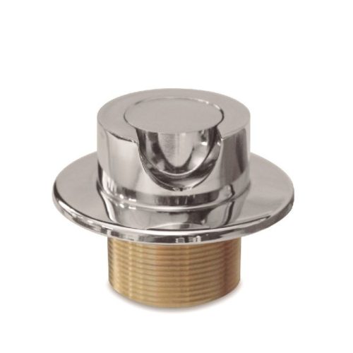 Pulsador On/Off Cylinder Bronce Cromado