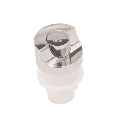 Pulsador On/Off Cylinder en ABS Cromado