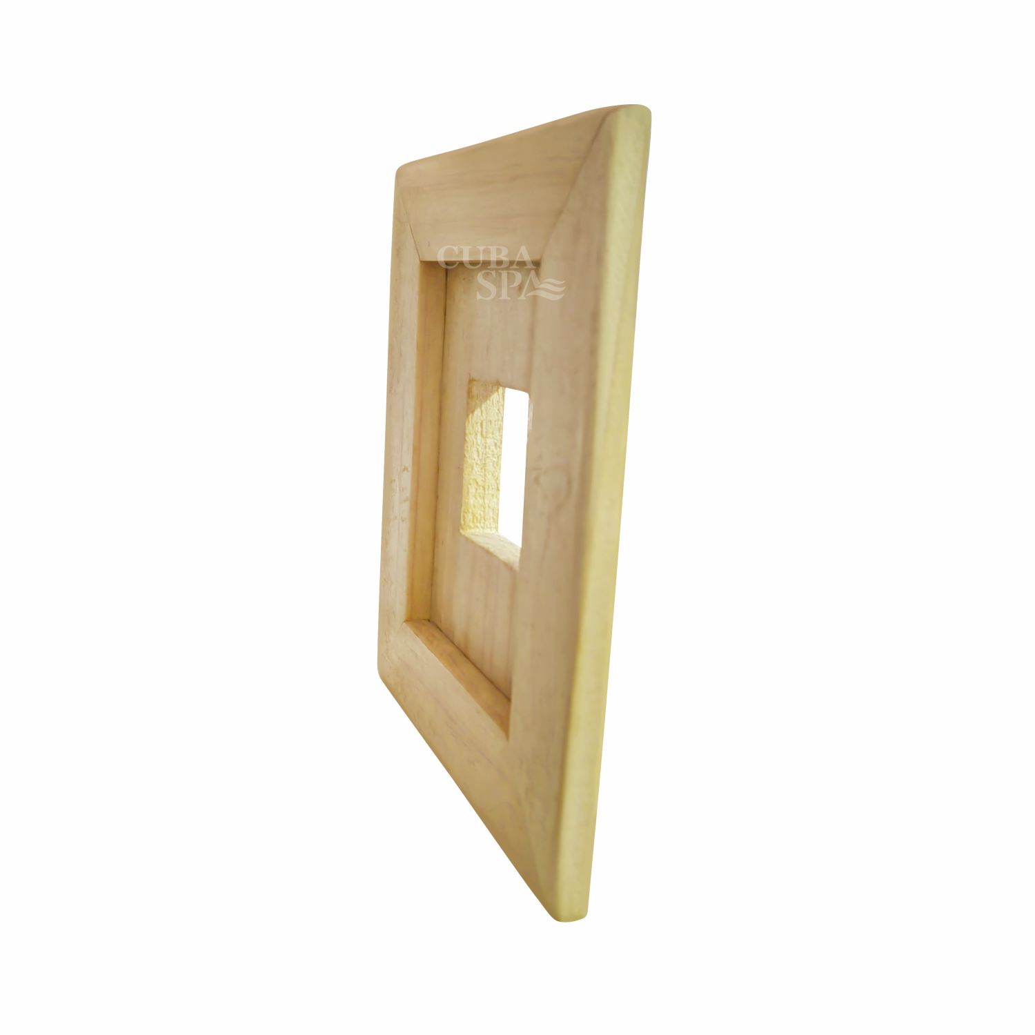 Marco de Madera Pino para Tablero de Sauna - Imagen 2
