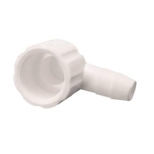 Conex. Mixta Codo Reducción en PVC Blanco (Movable 1/2″ * 3/8″) SS