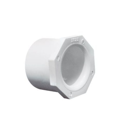 Conex. Pres. Reducción (1 a 1/2)» en PVC Blanco LG