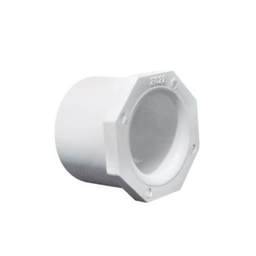Conex. Pres. Reducción (2 a 1 1/2)» en PVC Blanco SS
