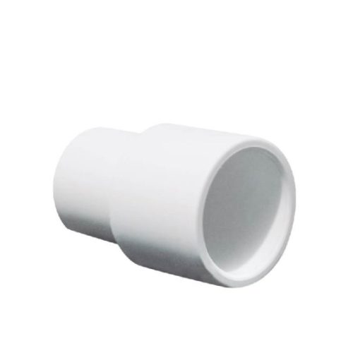 Conex. Pres. Reducción (1 a 1/2)» en PVC Blanco «LG
