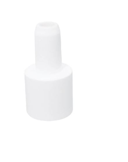 Conex. Pres. Reducción (1/2 a 3/8)" en PVC Blanco LG