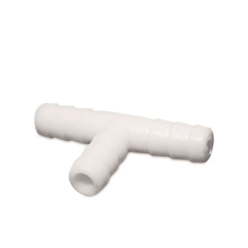 T de 3/8″ Conexión Presión T PVC Blanco