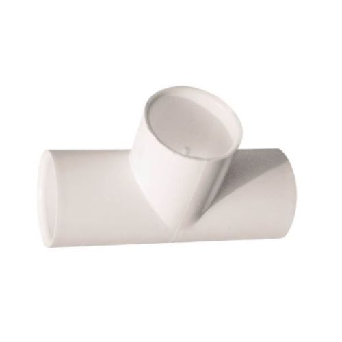 Conex. Pres. T de 1″ en PVC Blanco LG