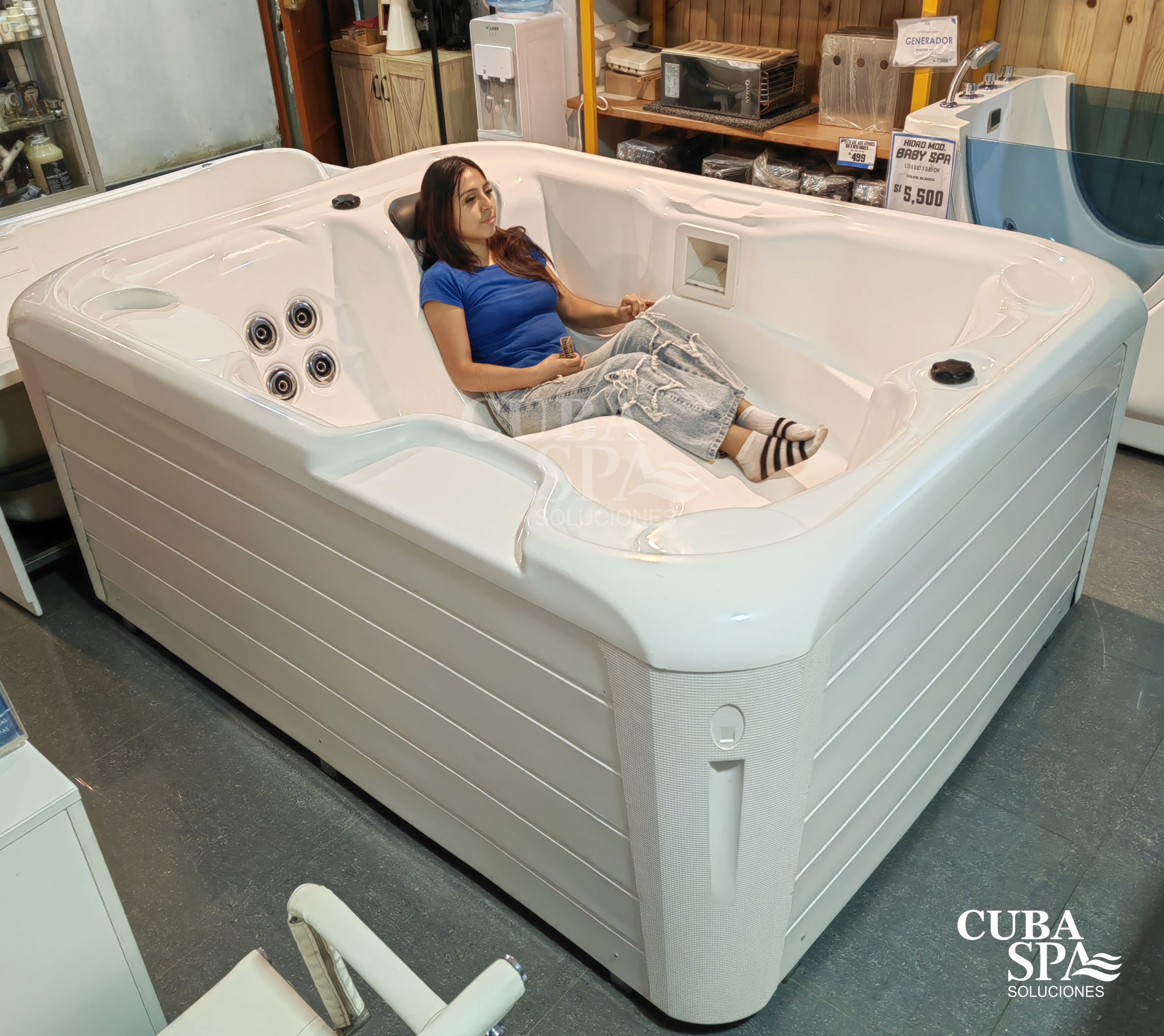 Tina Spa BELLADONA - (2.13*1.65) Lima - Imagen 6