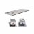 MEZCLADORA AL MUEBLE 2 PERILLAS – CASCADA / MODELO MINIMALISTA