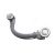 Desagüe Automático Premium 55 Tina en ABS Cromado/Bronce 550 mm