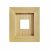 Marco de Madera Pino para Tablero de Sauna