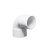 Conex. Pres. Codo Especial de 1 1/2″ (90°) en PVC Blanco (In & Out) LG