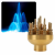 CHORRO FLOR DE LIZ EN BRONCE 2″